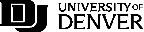university_of_denver_black_logo