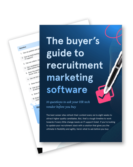 The buyer's guide to recruitment marketing software