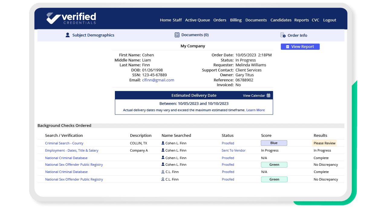 pageup_partner_verified_Screening_Platform_Dashboard