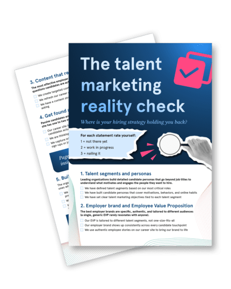 The talent marketing reality check